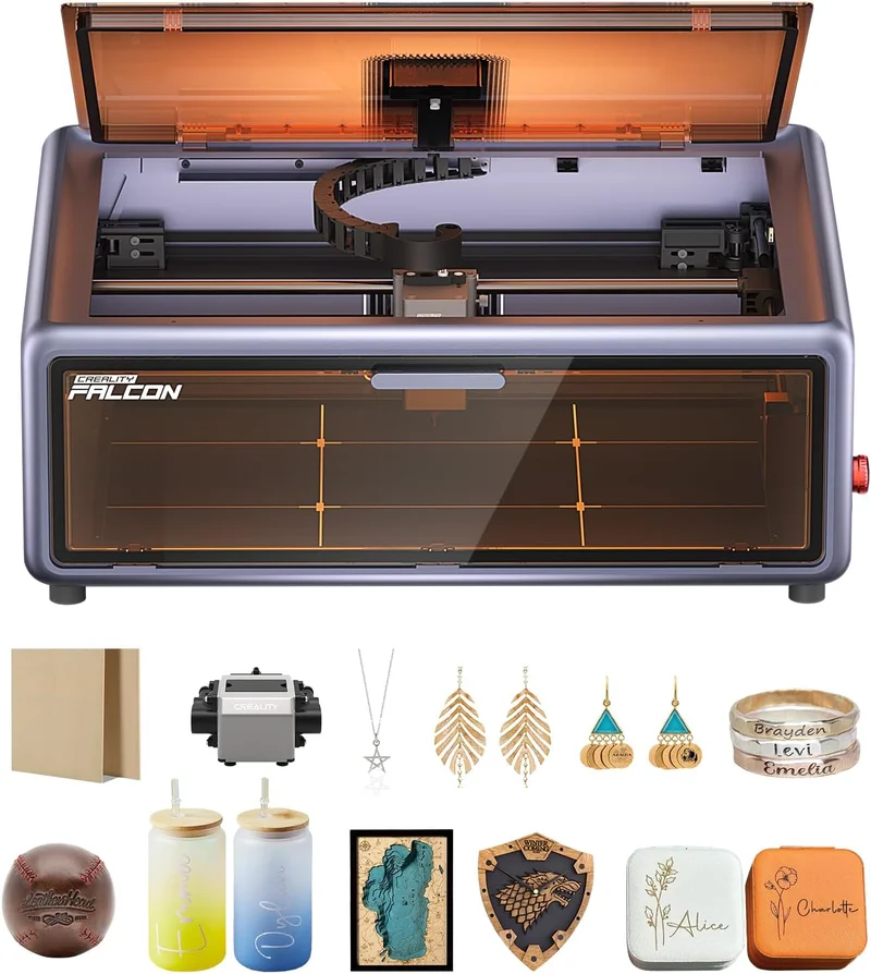 Creality Falcon A1 Laser Engraver - Rank 10 in Best Laser Engraver of 2025