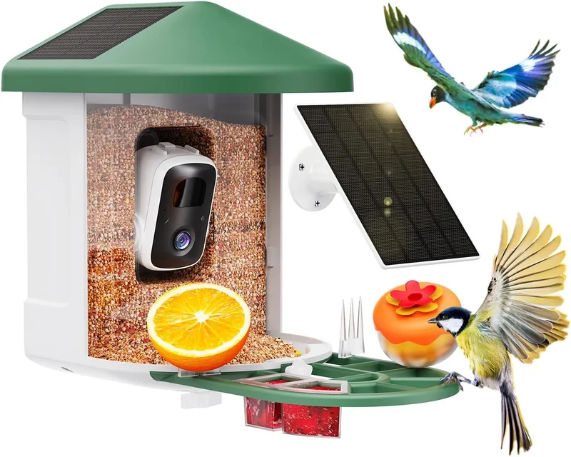 HARYMOR Smart Bird Feeder with Camera - Rank 5 in Best Bird Camera of 2025