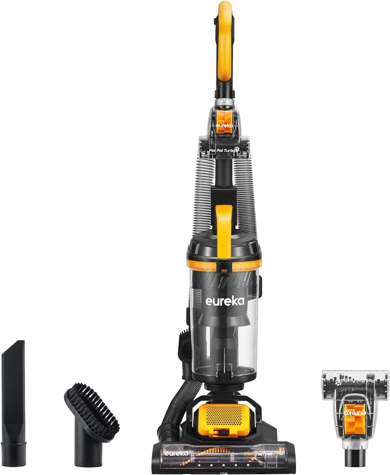 Eureka MaxSwivel Pro NEU350 Upright Vacuum - Rank 9 in Best Carpet Cleaner For Pets of 2025