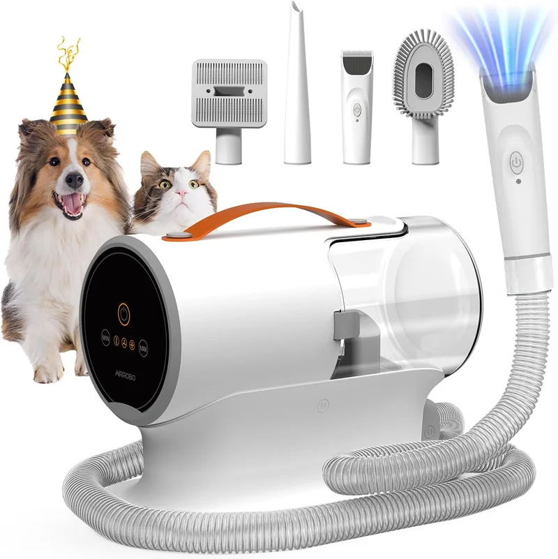 AIRROBO PG100 Dog Grooming Vacuum Kit - Rank 3 in Best Dog Grooming Clippers of 2025