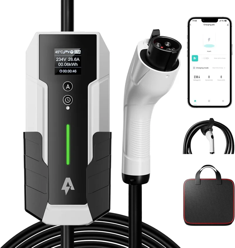 Andeman Level 2 EV Charger 32Amp - Rank 10 in Best J1772 Charger of 2025