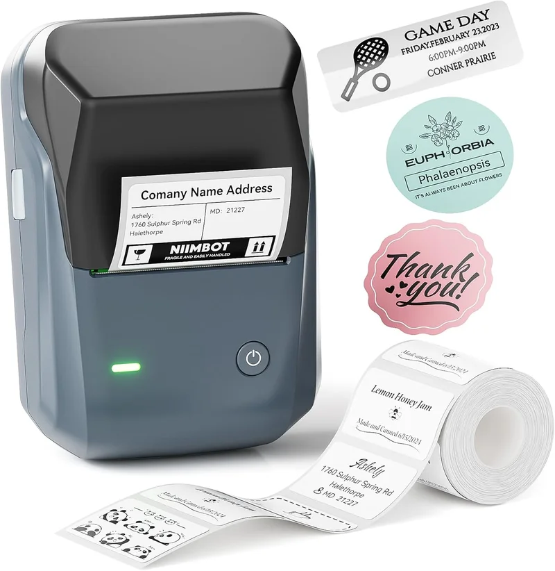 NIIMBOT B1 Thermal Label Maker with Tape - Rank 5 in Best Label Maker Machine of 2025