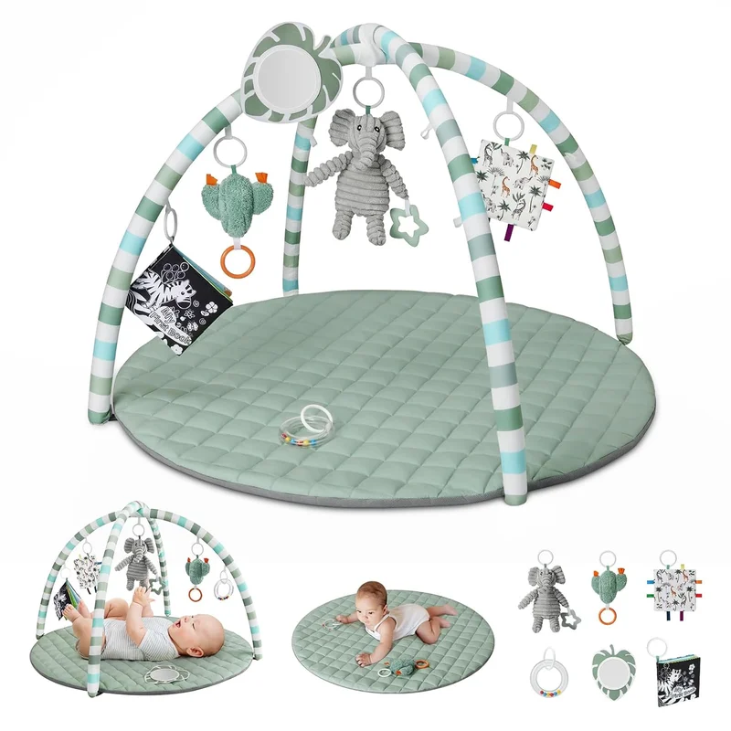 Blissful Diary Baby Play Gym Mat - Rank 7 in Best Newborn Play Mat of 2025
