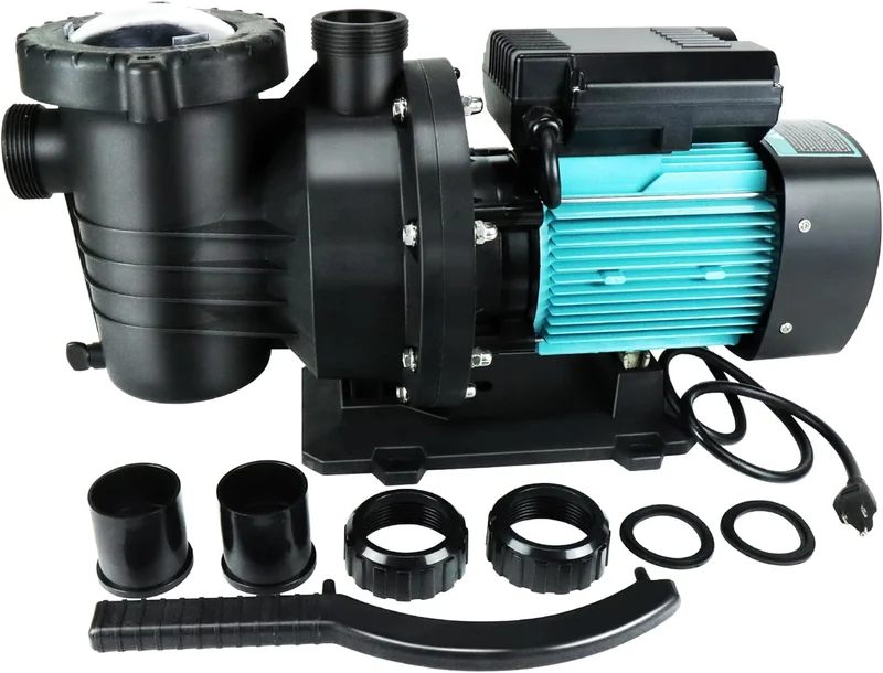 HUNKING 2HP Pool Pump 6980GPH - Rank 8 in Best Inground Pool Pumps of 2025