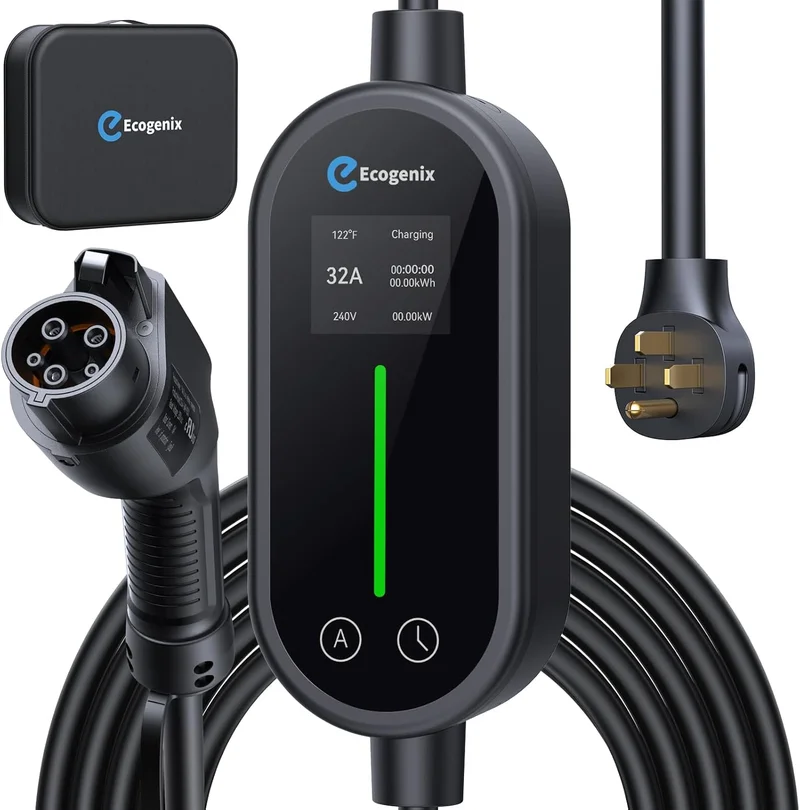 Ecogenix Level 2 EV Charger 32Amp - Rank 9 in Best Ev Car Charger Level 2 of 2025