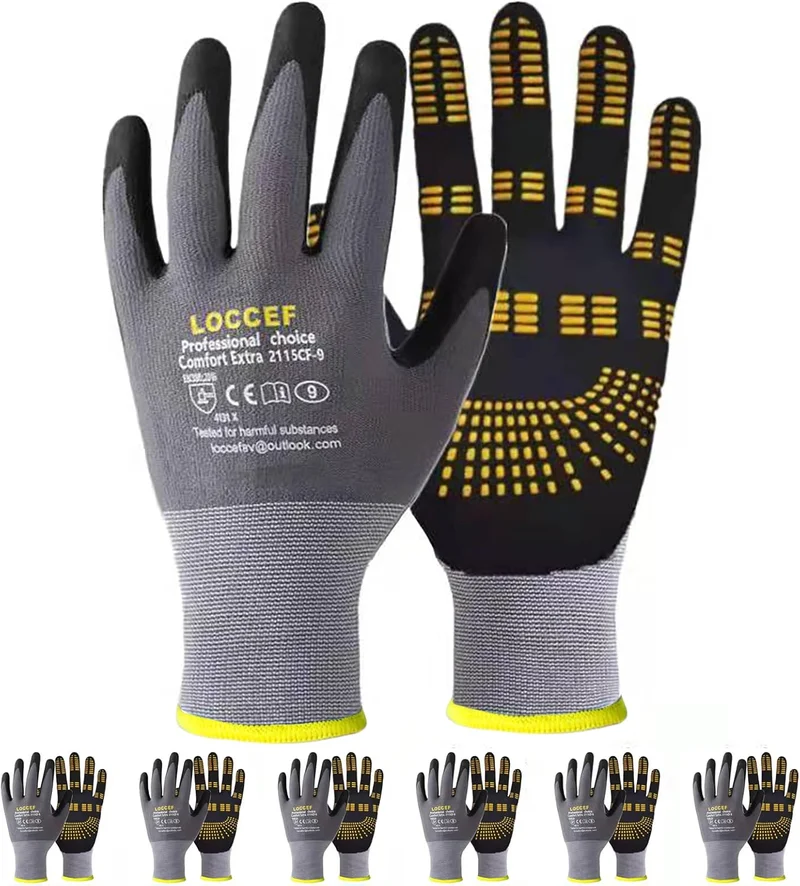 LOCCEF Endurance Knit Work Gloves - Rank 4 in Best Work Gloves of 2025