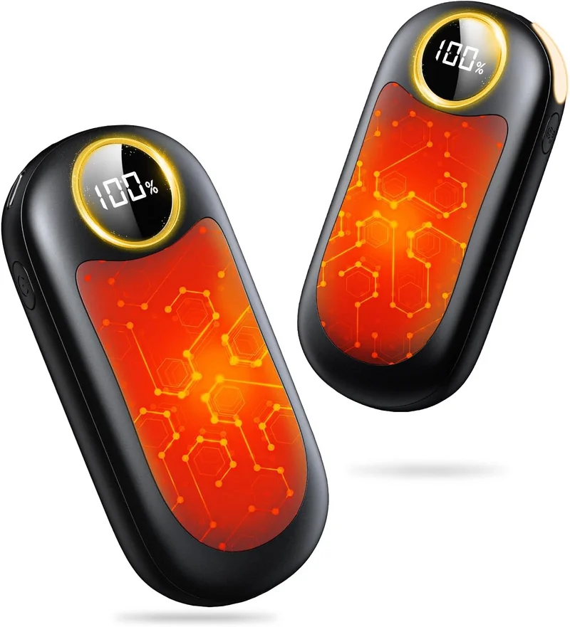 Rechargeable Hand Warmers 2-Pack 14000mAh - Rank 10 in Best Rechargeable Hand Warmers of 2025