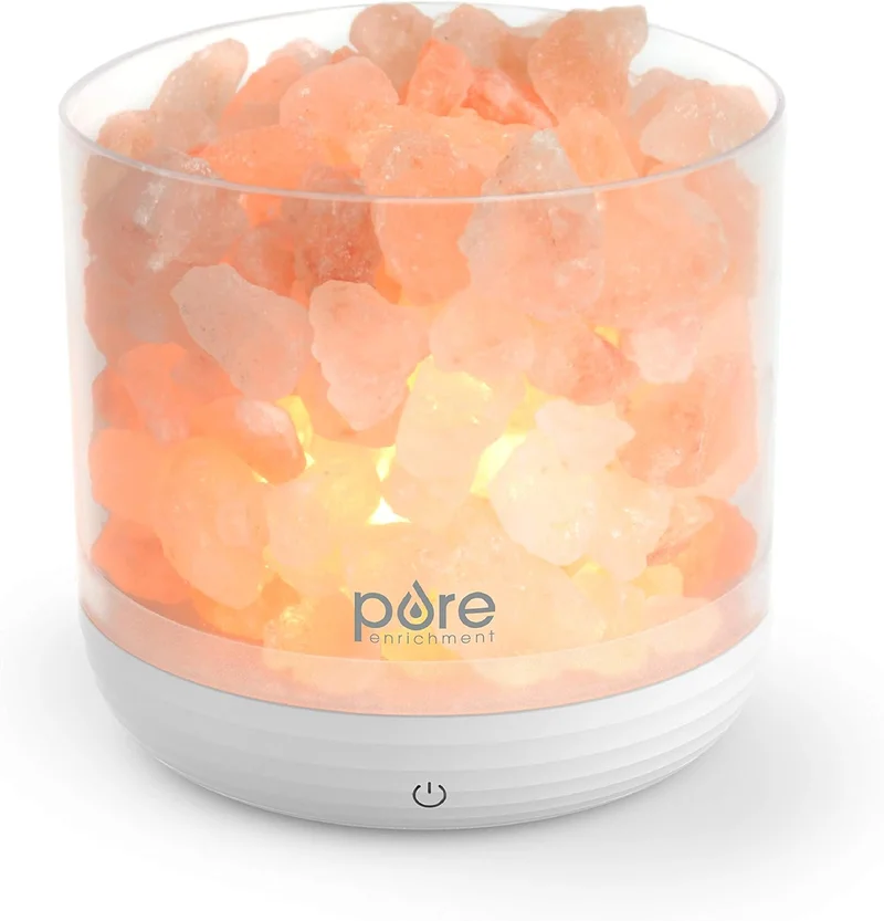 Pure Enrichment PureGlow USB Salt Lamp - Rank 5 in Best Himalayan Salt Rock of 2025