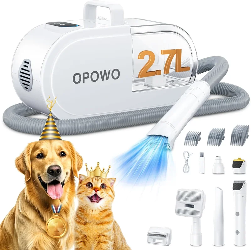 OPOWO Pet Grooming Vacuum Kit - Rank 8 in Pet Grooming Vacuums of 2025