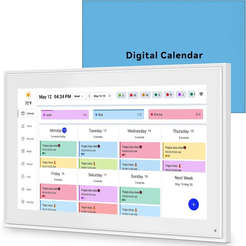 BQQJDD 15.6" Digital Calendar & Smart Planner - Rank 4 in Best Skylight Calendar of 2025