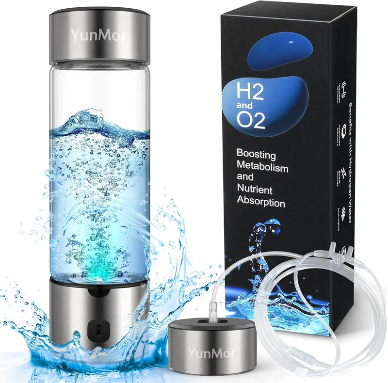 YunMor Hydrogen Water Bottle 2800ppb - Rank 10 in Best Sollume Hydrogen Water of 2025
