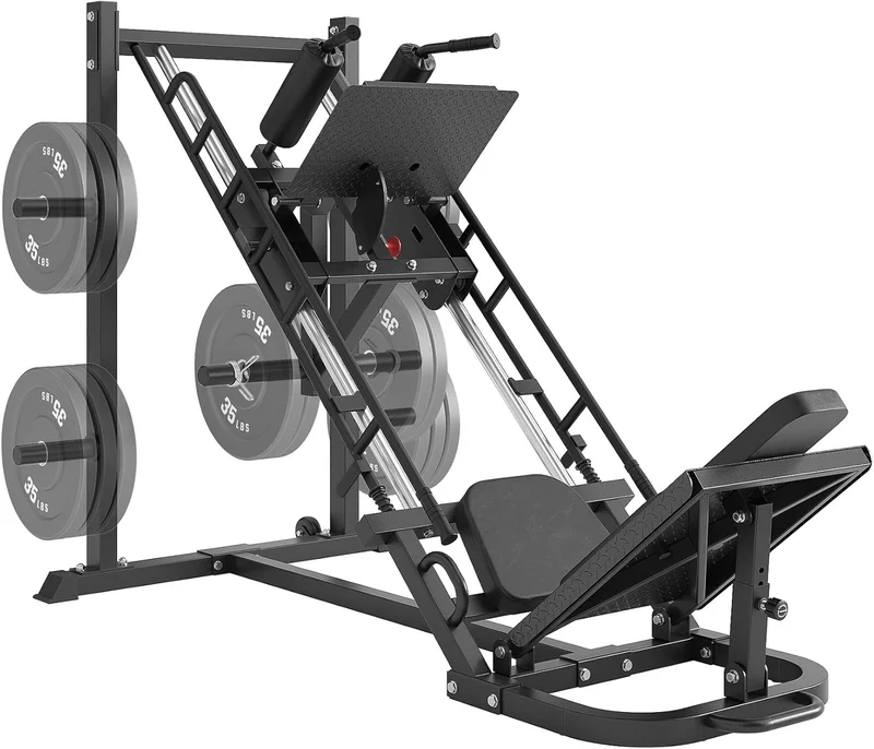 Dripex Adjustable Leg Press Hack Squat Machine - Rank 10 in Best Leg Machines of 2025