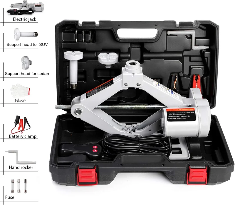 STANDTALL Electric Car Jack 3 Ton Scissor Lift - Rank 10 in Best Electric Car Jack of 2025