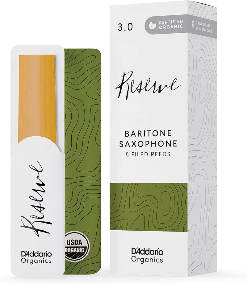 D'Addario Reserve Baritone Saxophone Reeds 3.0 - Rank 10 in Best Baritone Sax of 2025