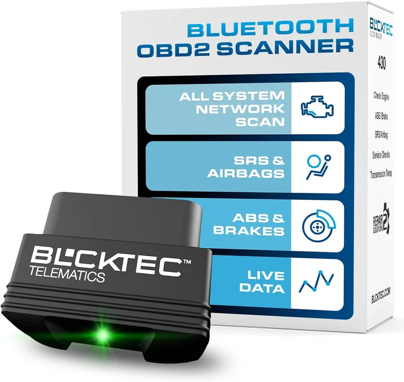 BLCKTEC 430 Bluetooth OBD2 Scanner - Rank 10 in Best Ob 2 Scanner of 2025