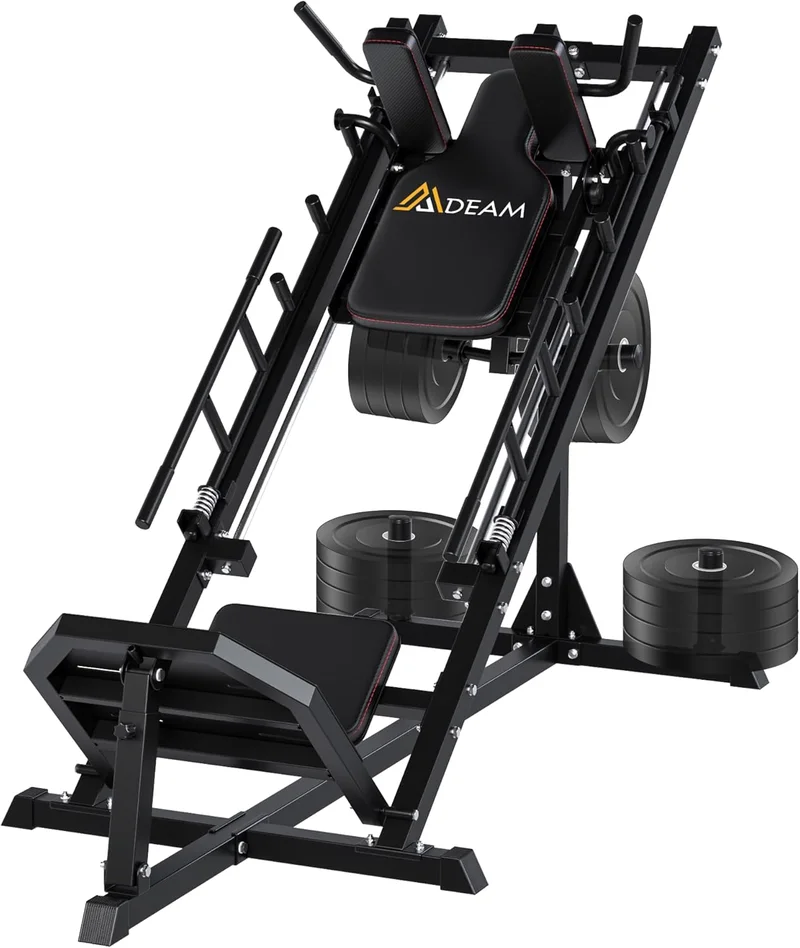 Mdeam 45-Degree Leg Press Hack Squat Machine - Rank 8 in Best Leg Press Machine of 2025