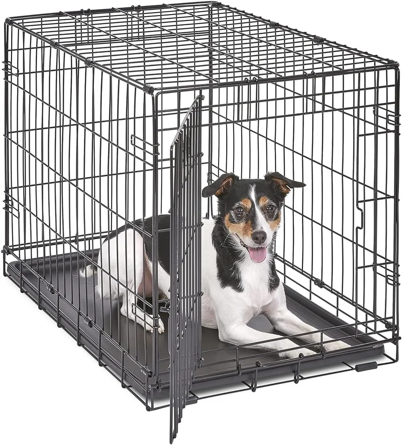 MidWest Homes for Pets iCrate Single Door Dog Crate - Rank 10 in Best Dog Cage Crate of 2025