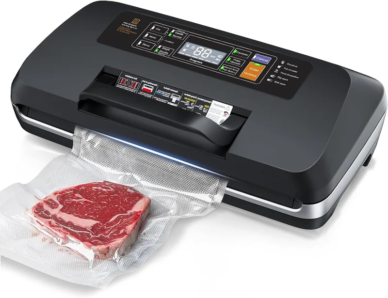 LKKNC Vacuum Sealer Machine 95kpa - Rank 4 in Best Vaccum Sealer of 2025