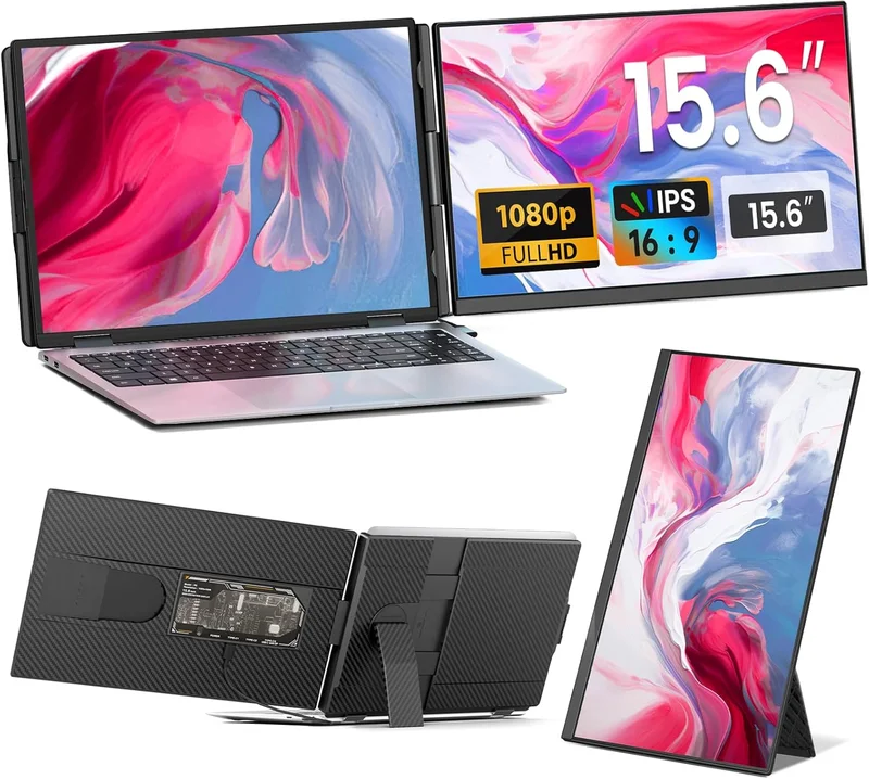 Cevaton Laptop Screen Extender - 15.6" FHD Portable Monitor - Rank 4 in Best Laptop Screen Extender of 2025