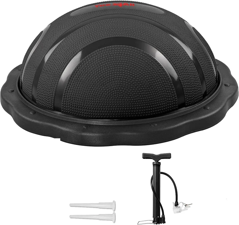 Yes4All Half Balance Ball Trainer Black - Rank 5 in Best Bosu Ball of 2025