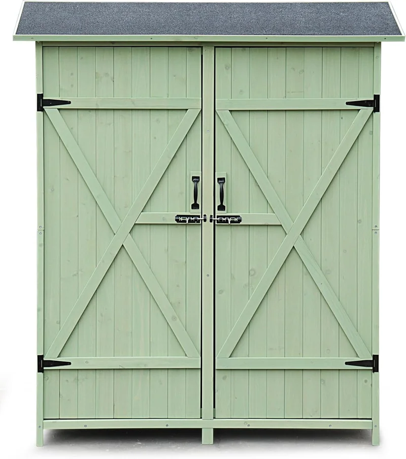 GarveeLife Outdoor Storage Shed - Rank 8 in Best Wooden Sheds of 2025