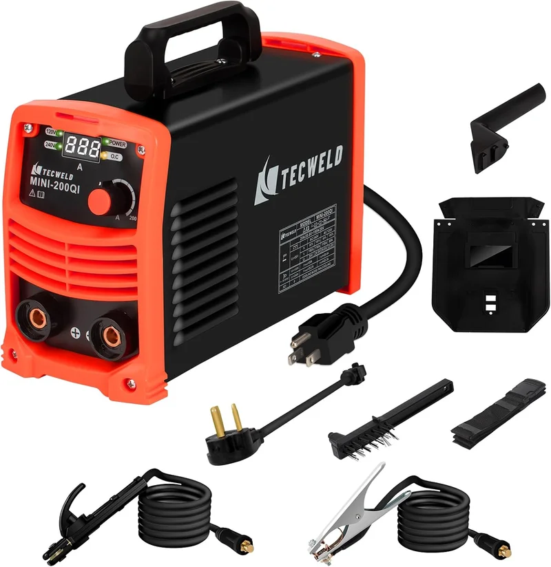 TECWELD 200A Inverter Welding Machine - Rank 9 in Best Welder Machine of 2025