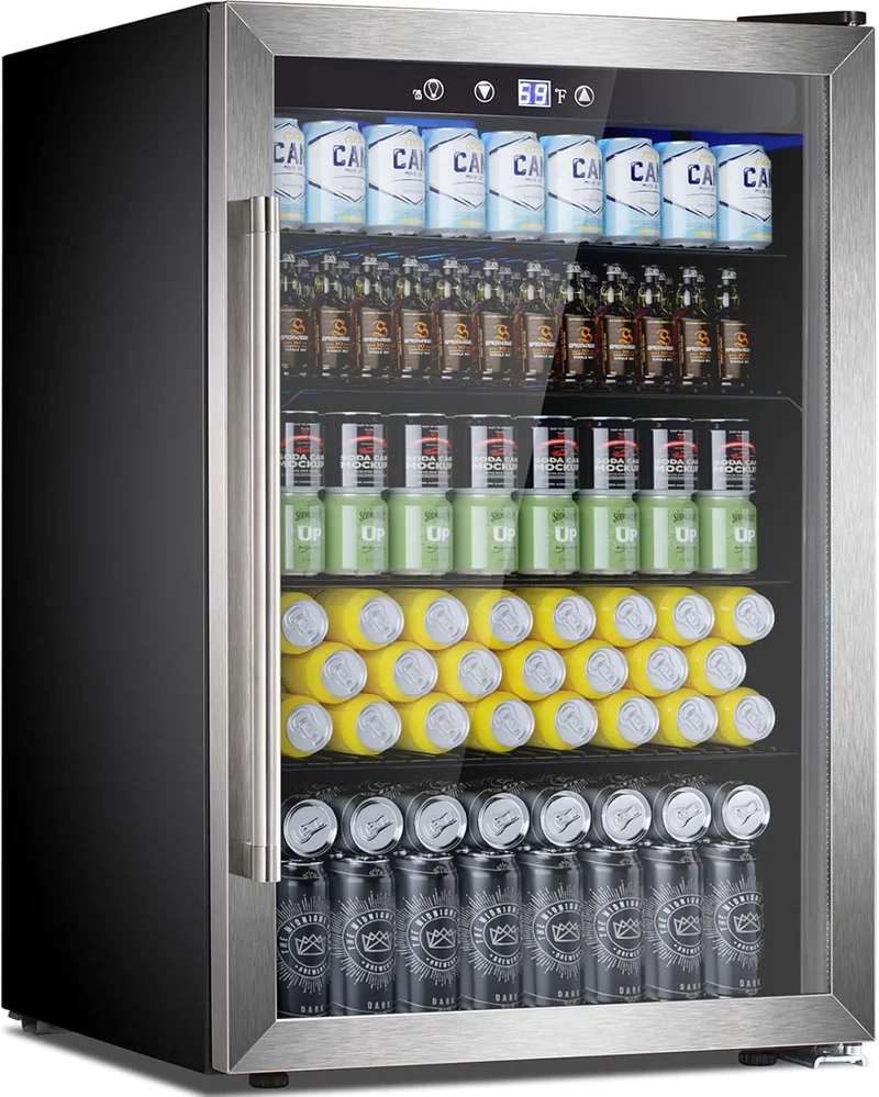 Joy Pebble Beverage Refrigerator 145 Can Fridge - Rank 6 in Best Beverage Refrigerator of 2025