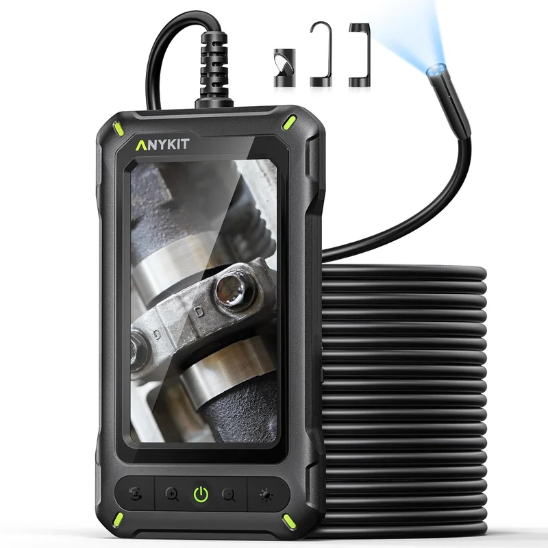 Anykit Borescope Inspection Camera 4.3" HD Screen - Rank 10 in Best Industrial Endoscope of 2025