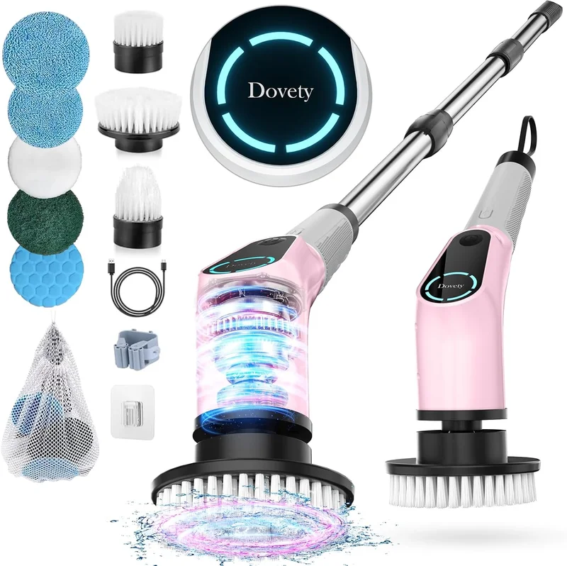 Dovety Electric Spin Scrubber Pink - Rank 6 in Best Electric Spin Scrub of 2025