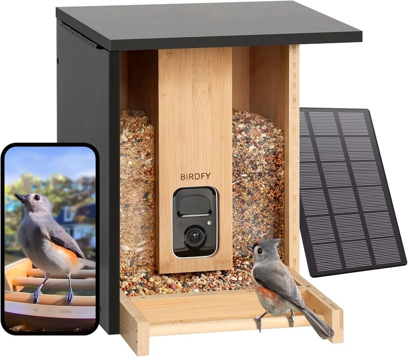 NETVUE Birdfy Smart Bird Feeder Camera - Rank 7 in Best Bird Camera of 2025