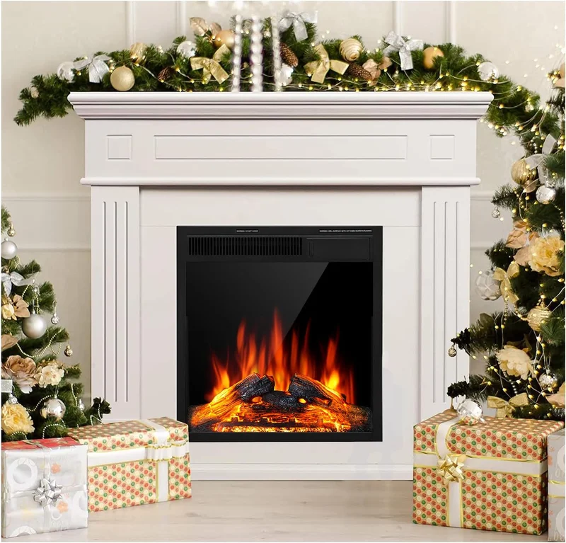 JAMFLY Electric Fireplace Mantel Package - Rank 8 in Best Electric Fireplace With Mantel of 2025