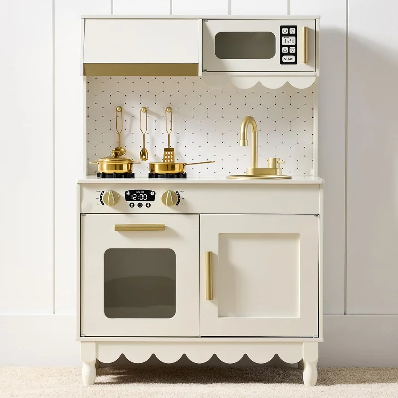 Wooden Pretend Play Kitchen for Kids - Rank 6 in Best Play Kitchen of 2025