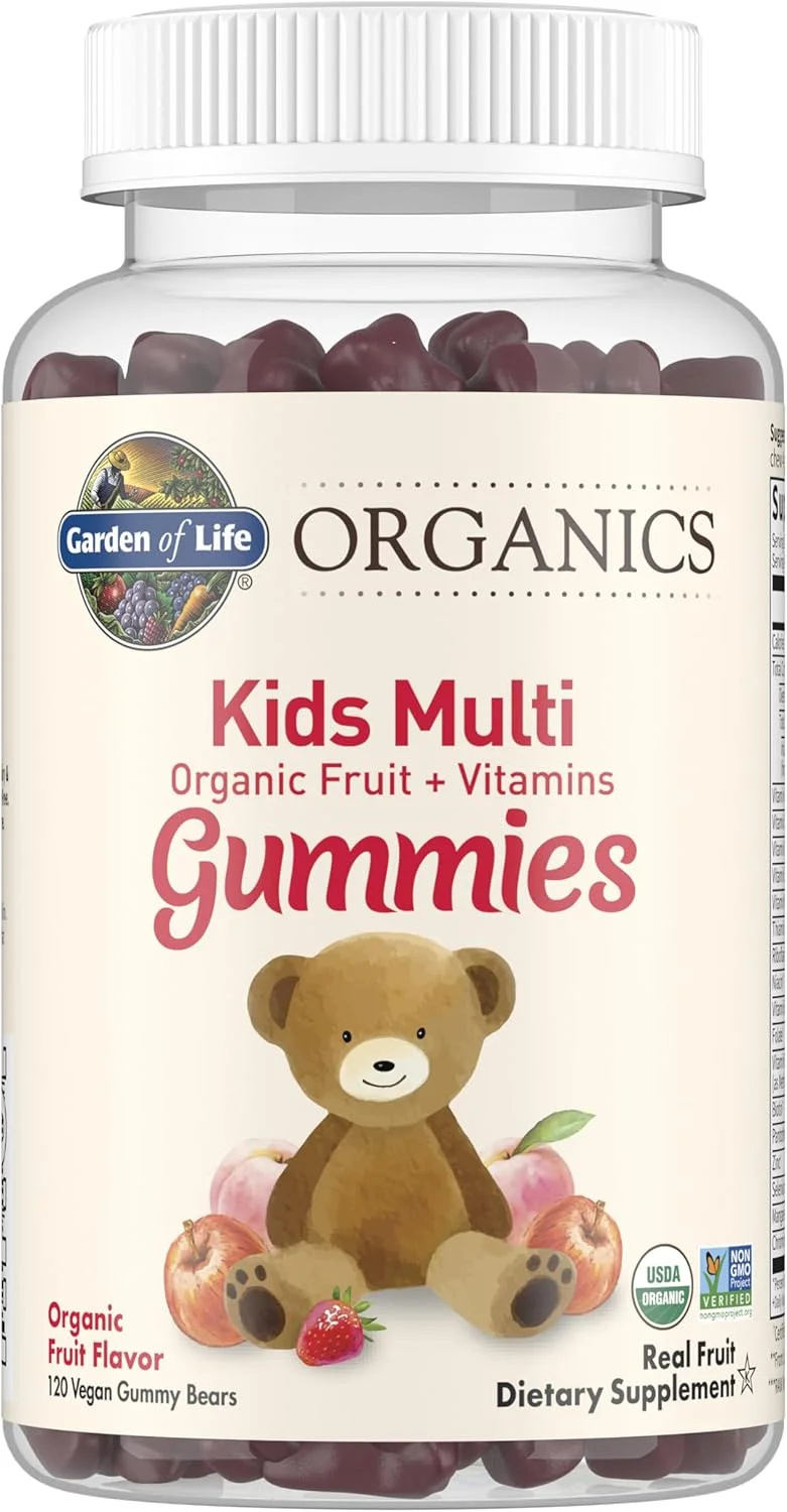 Garden of Life Kids Organic Gummy Vitamins - Rank 8 in Best Multivitamin For Kids of 2025