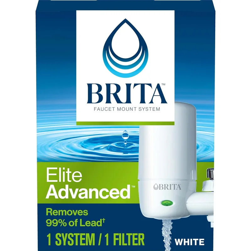 Brita Faucet Mount Water Filter Elite - Rank 9 in Best Water Sink Purifier of 2025