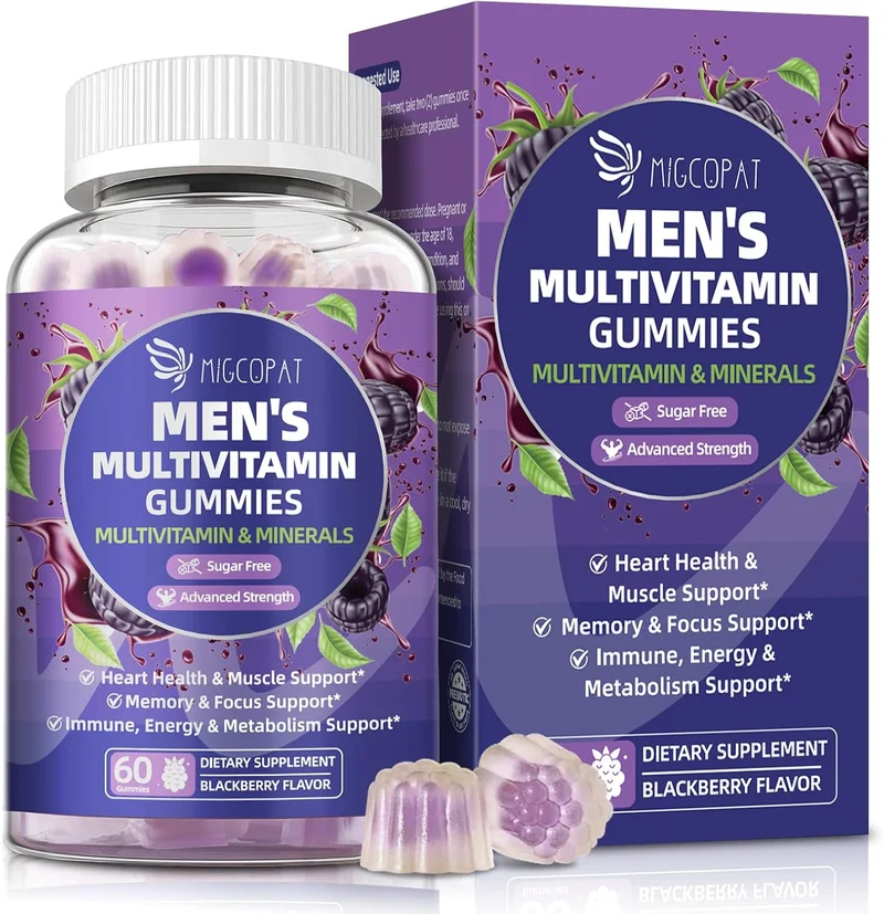 Migcopat Men's Multivitamin Gummies - Rank 8 in Best Multivitamin Gummies of 2025