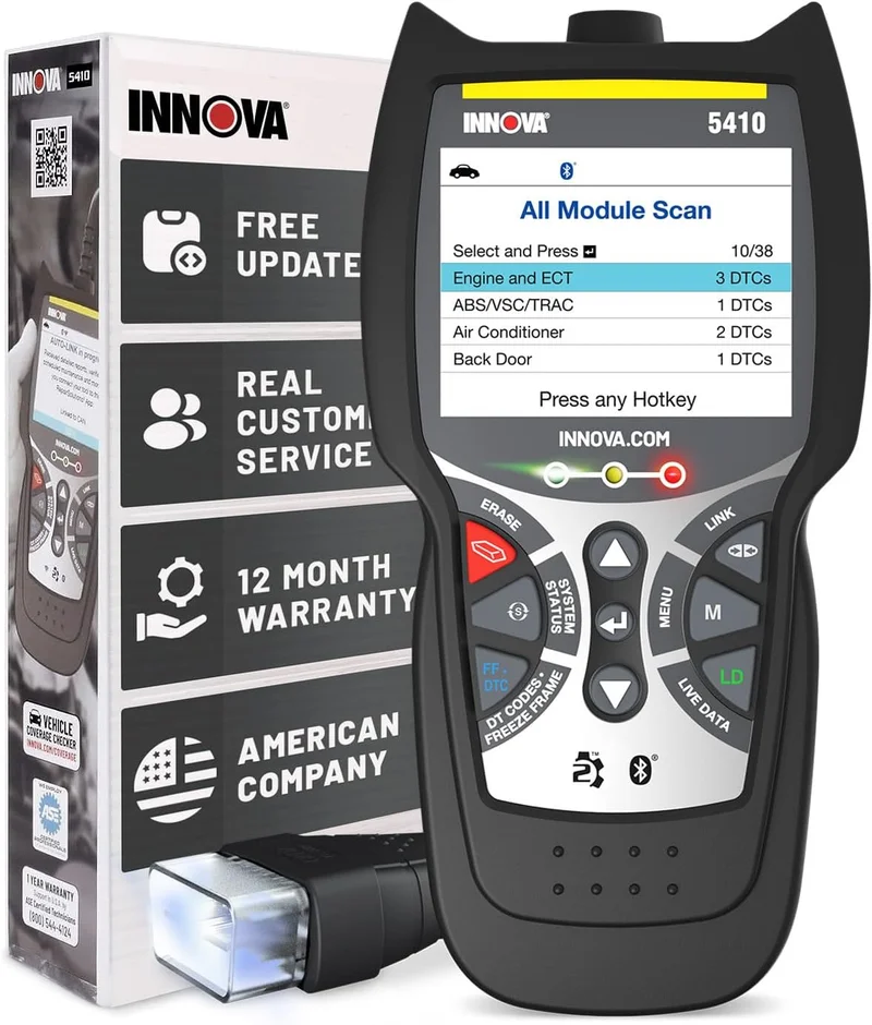 Innova 5410 OBD2 Scan Tool - Rank 4 in Best Obd2 Scanner of 2025