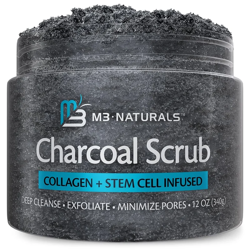 Charcoal Scrub Exfoliator by M3 Naturals - Rank 8 in Best Face Exfoliator of 2025