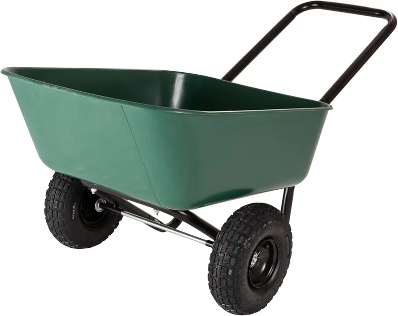 Garden Star 70019 Dual-Wheel Garden Cart - Rank 7 in Best Wheelbarrows of 2025