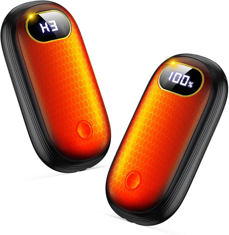 Rechargeable Hand Warmers 14000mAh, Dual-Sided Heating - Rank 5 in Best Rechargeable Hand Warmers of 2025