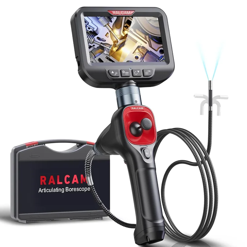 Ralcam 360° Joystick Borescope Inspection Camera - Rank 3 in Best Borescopes of 2025