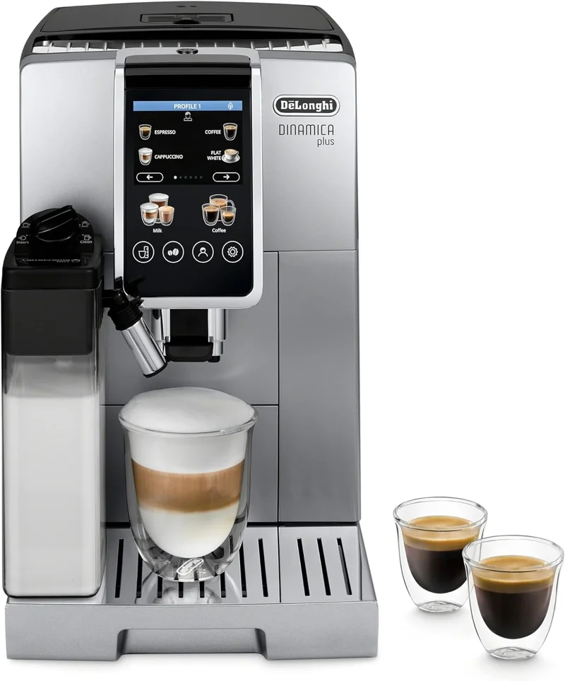 De'Longhi Dinamica Plus Espresso & Coffee Machine ECAM38085SB - Rank 3 in Best Automatic Coffee Machine of 2025