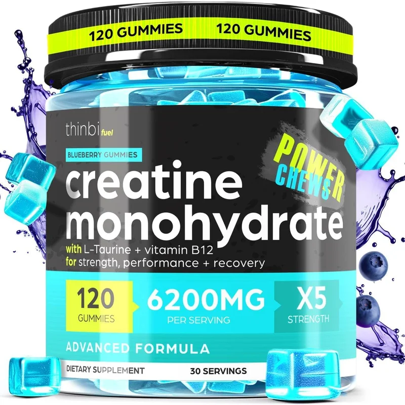 Artnaturals Creatine Monohydrate Gummies Complex 6200mg - Rank 8 in Best Creatine Monohydrate of 2025