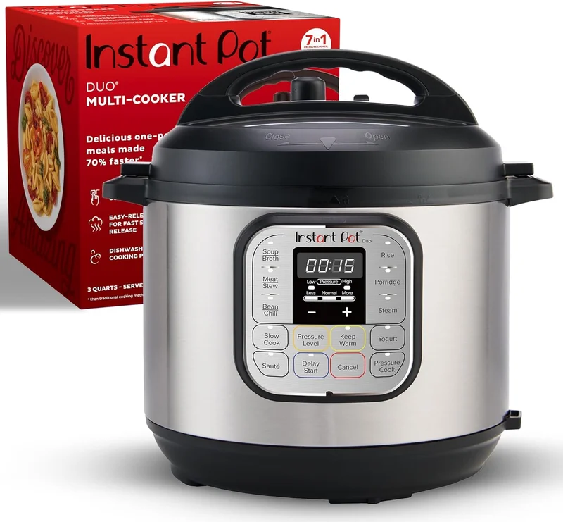Instant Pot Duo 7-in-1 Mini Cooker - Rank 7 in Best Instant Pot of 2025