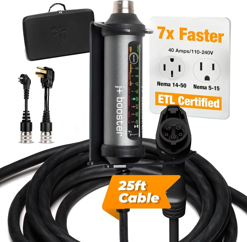 Level 2 EV Charger - 40 Amp, 25ft - Rank 7 in Best Ev Station of 2025