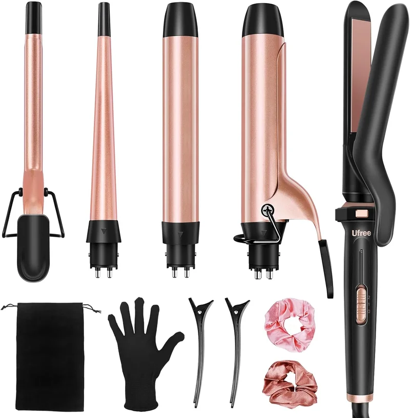 Ufree 5 in 1 Curling Iron Set - Rank 8 in Best Curling Iron of 2025