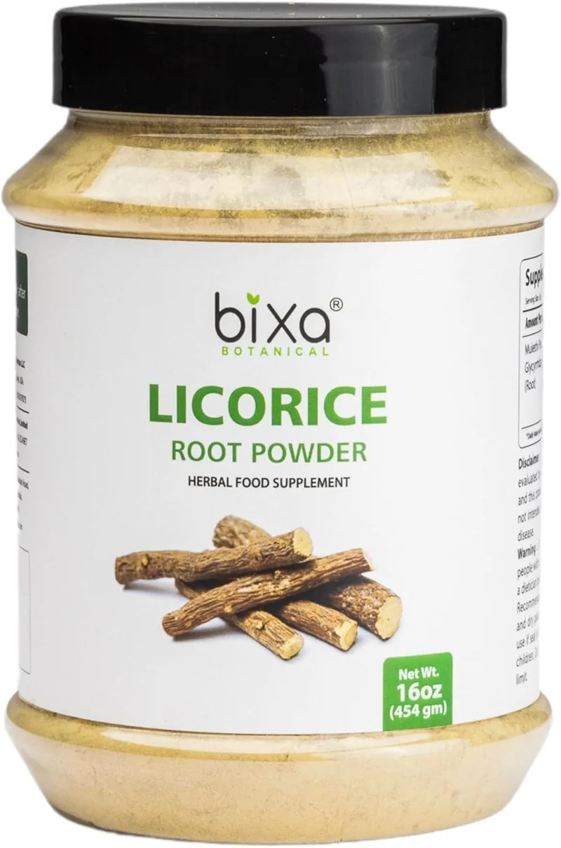 Licorice Root Powder Dietary Supplement - Rank 10 in Best Glycyrrhiza Licorice of 2025