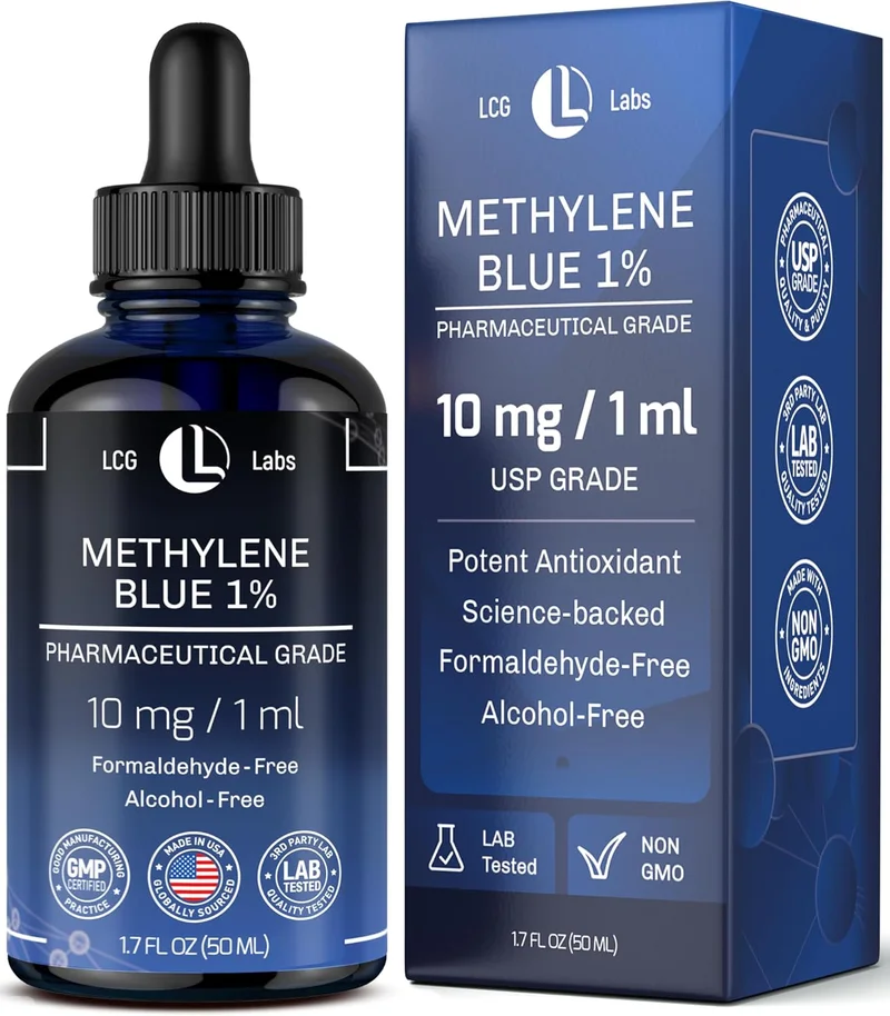 LCG LABS Methylene Blue Liquid Drops - Rank 6 in Best Methylene Blue of 2025