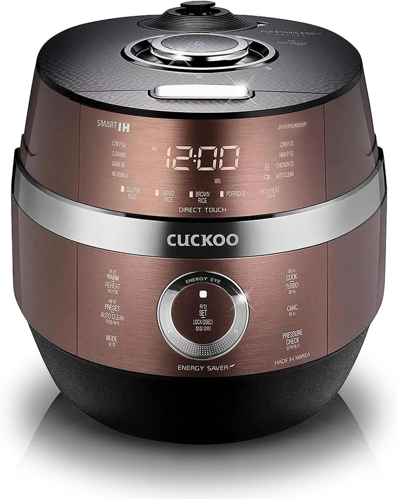 Cuckoo CRP-JHR0609F Induction Rice Cooker - Rank 5 in Best Rice Cooker of 2025