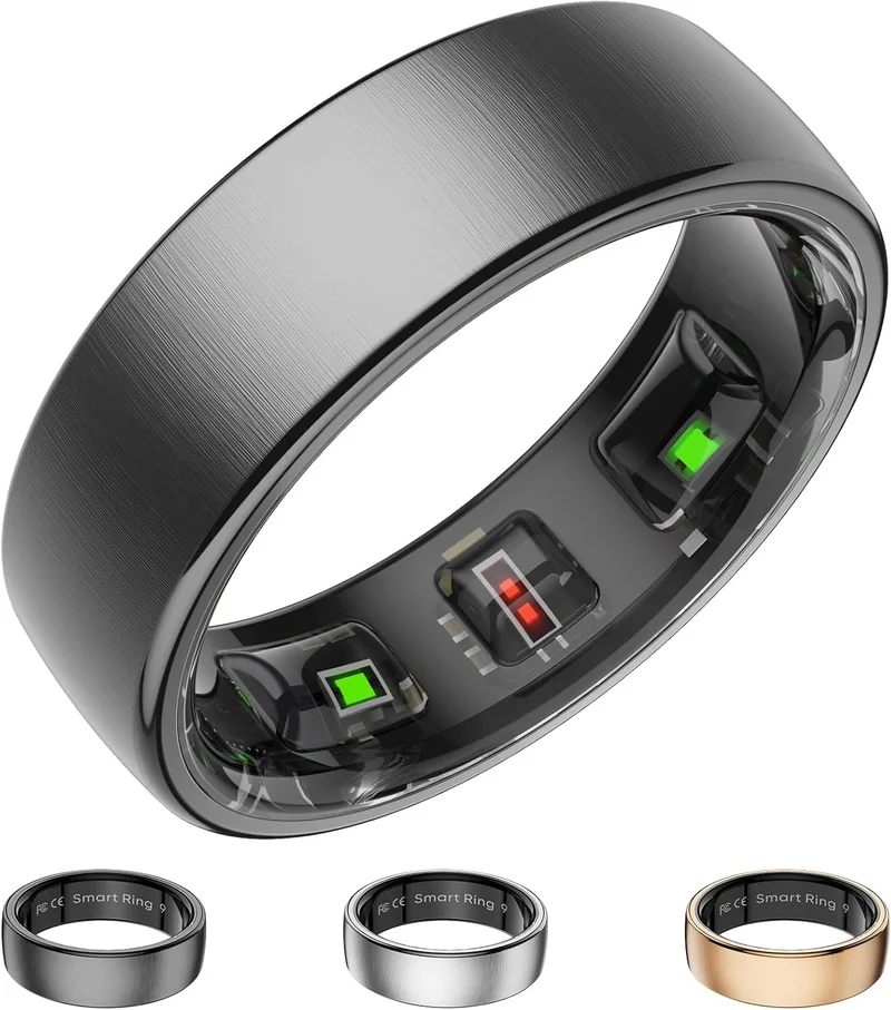Amwentu Smart Fitness Ring Black #9 - Rank 10 in Smart Rings