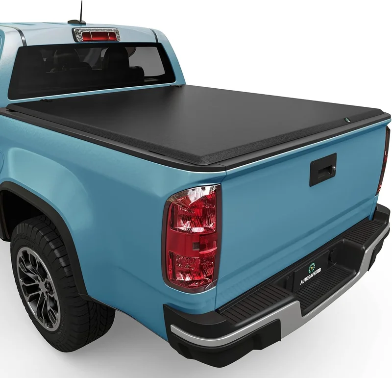 AUTOSAVER88 Soft Tri-Fold Truck Bed Cover - Rank 5 in Best Pickup Truck Bed Covers of 2025